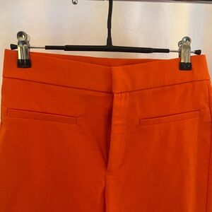 (SOLD)Zara tailored orange trousers.